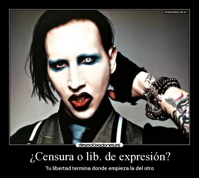 carteles marilyn libertad expresion desmotivaciones