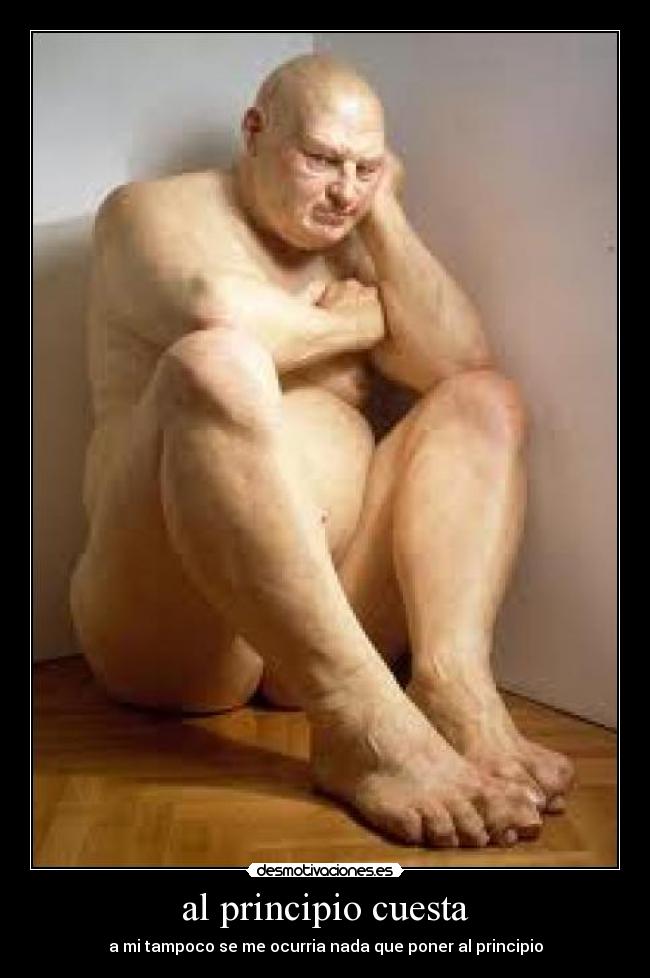 al principio cuesta -