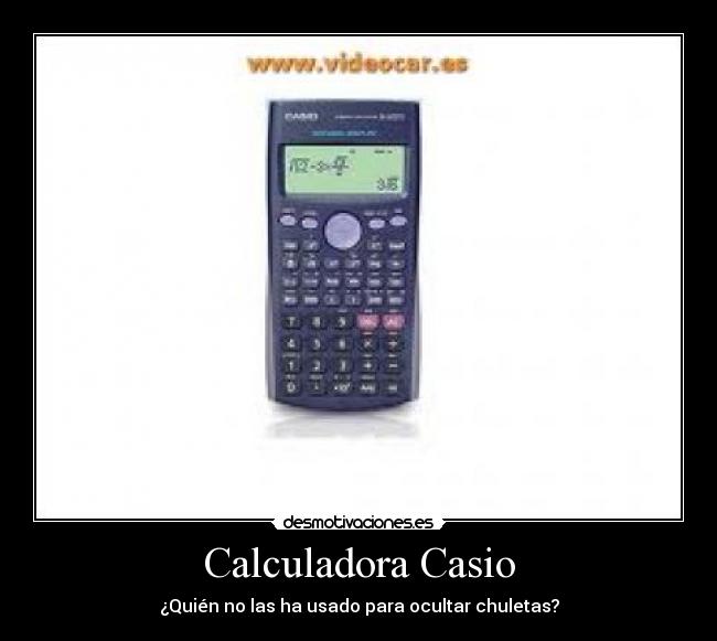 Calculadora Casio -