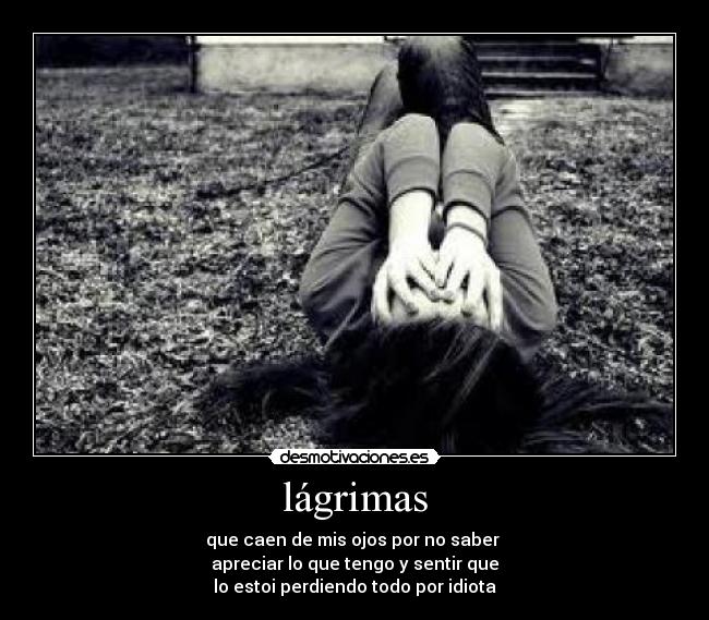 lágrimas - 