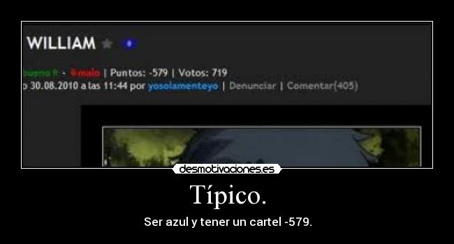 Típico. - 