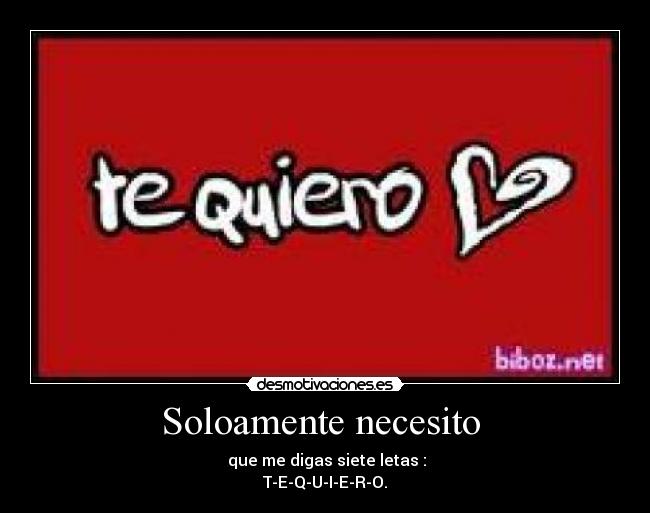 carteles solamente necesito desmotivaciones