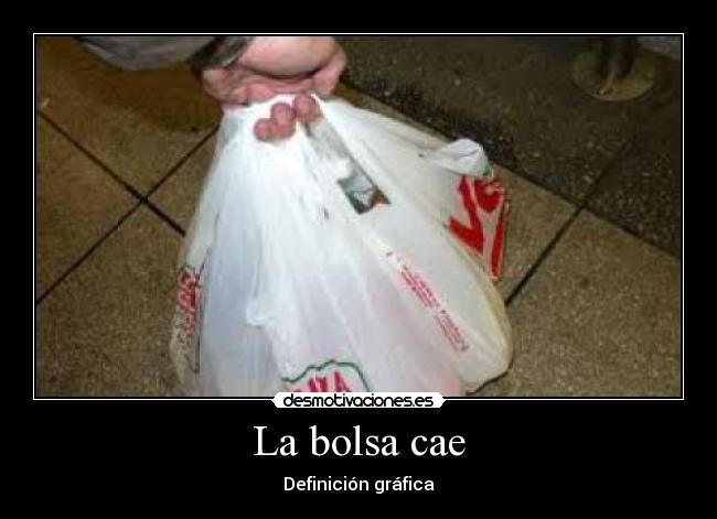 La bolsa cae - 
