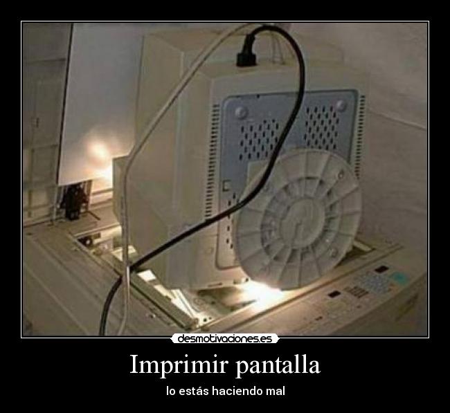 Imprimir pantalla -