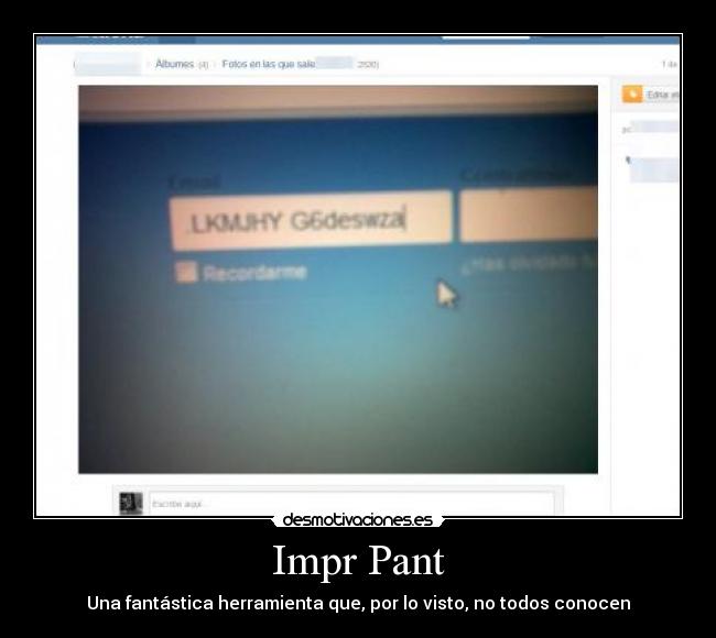 Impr Pant - Una fantástica herramienta que, por lo visto, no todos conocen