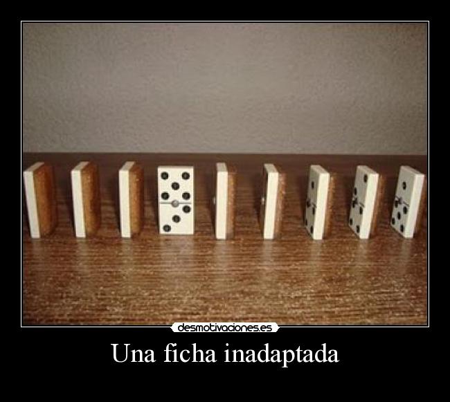 Una ficha inadaptada -