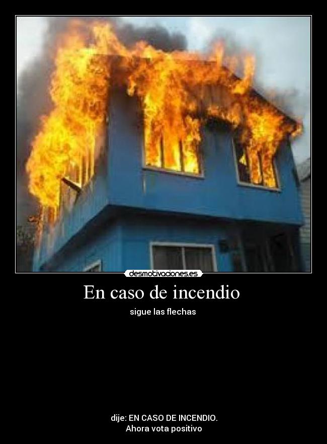 En caso de incendio  - 
