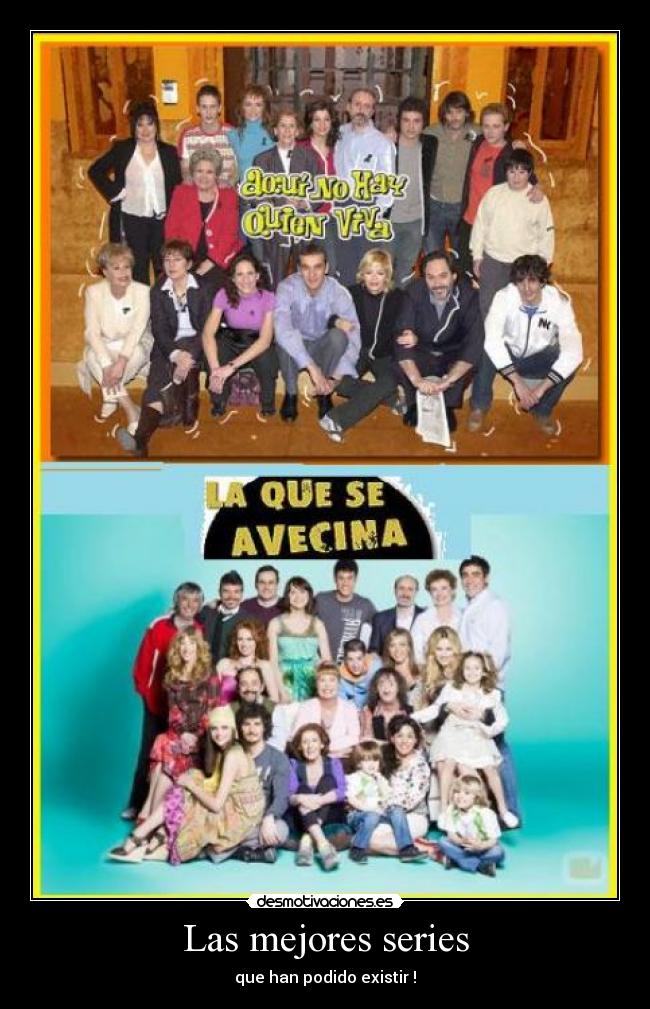 Las mejores series -
