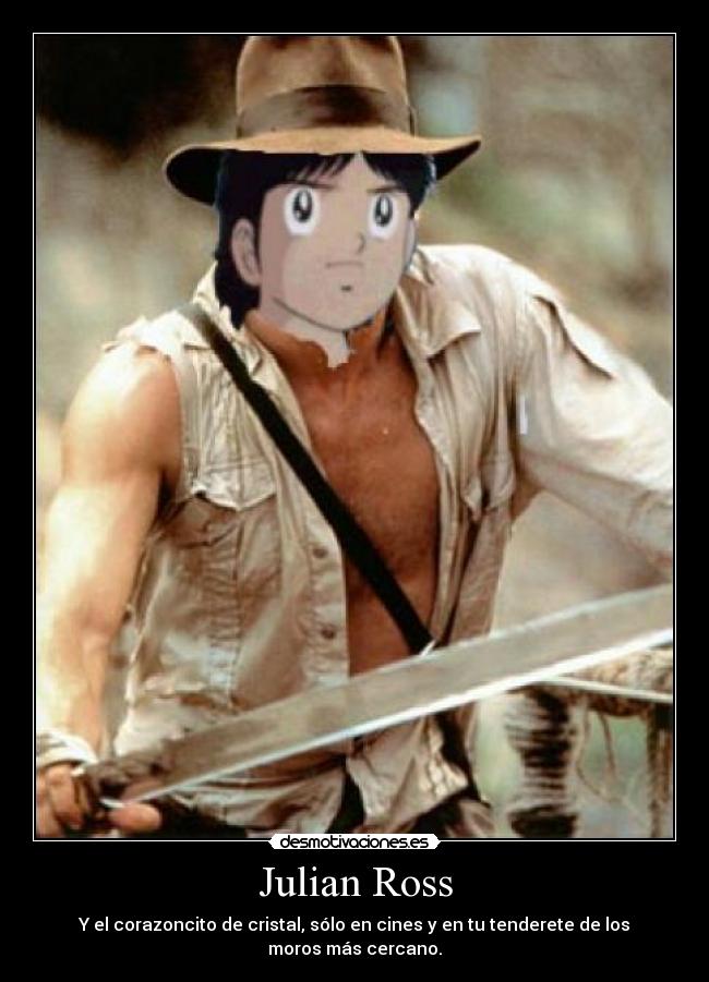 Julian Ross - Y el corazoncito de cristal, sólo en cines y en tu tenderete de los moros más cercano.