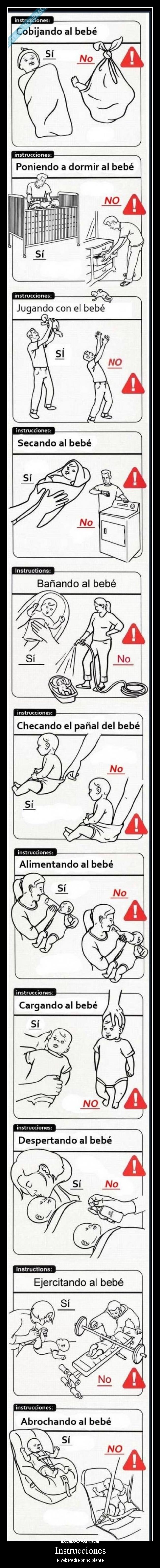 Instrucciones - Nivel: Padre principiante