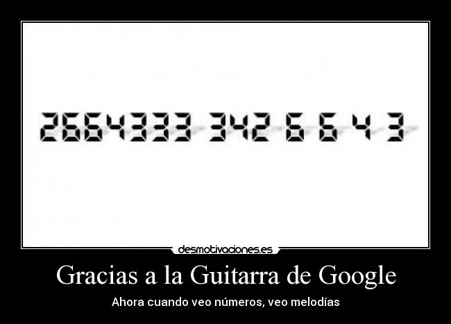 Gracias a la Guitarra de Google - 