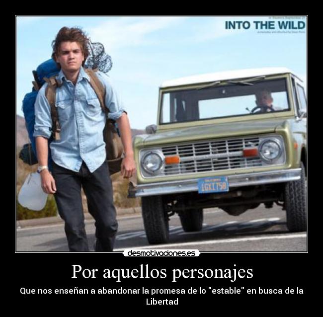 Por aquellos personajes -