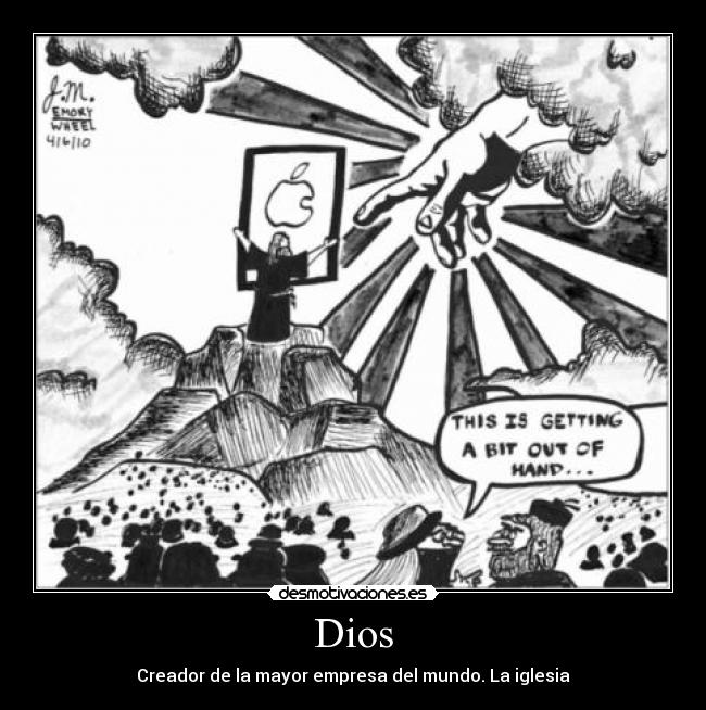 Dios - Creador de la mayor empresa del mundo. La iglesia