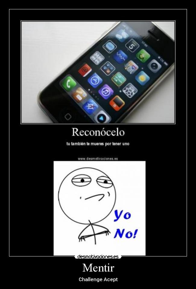 Mentir - Challenge Acept