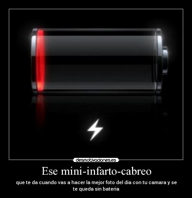 Ese mini-infarto-cabreo - 