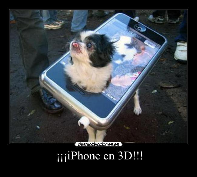 ¡¡¡iPhone en 3D!!! - 