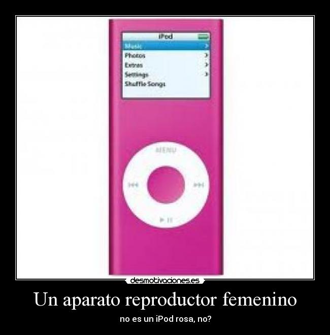 Un aparato reproductor femenino -