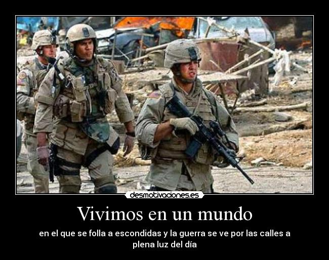 Vivimos en un mundo - 