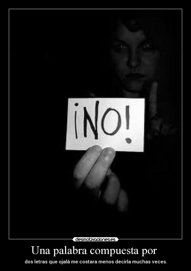 Una palabra compuesta por -