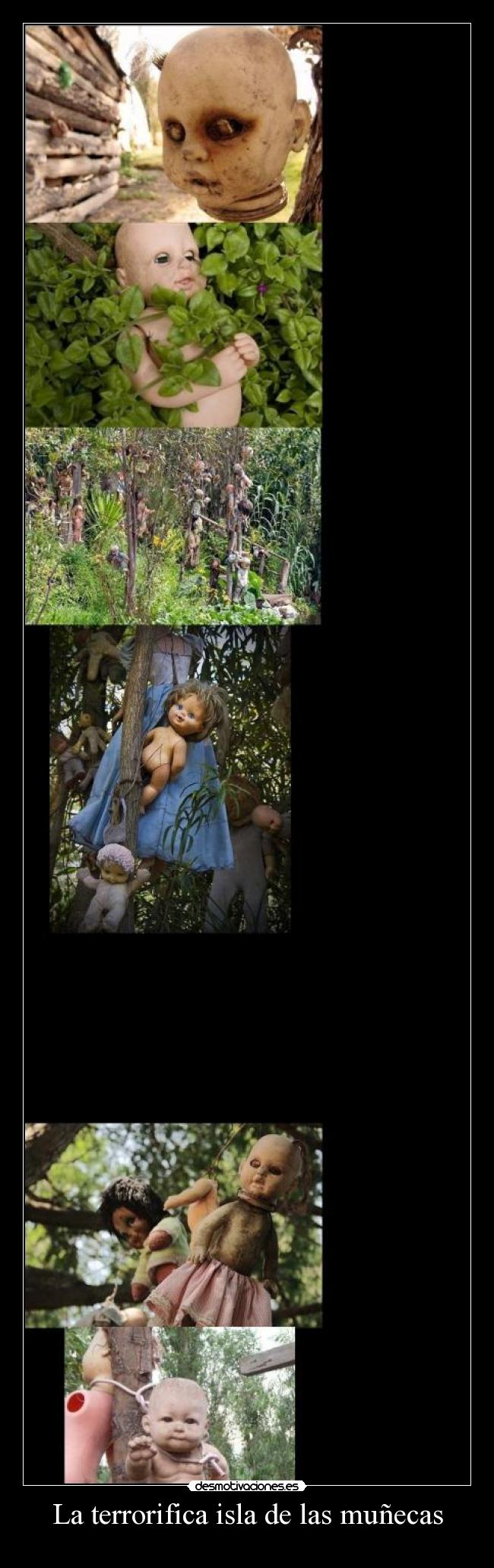 La terrorifica isla de las muñecas -
