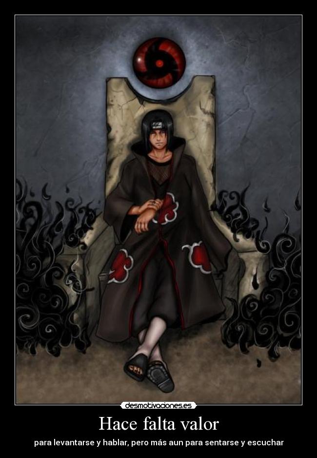 carteles valor levantarse hablar sentarse escuchar sexo porno tetas culo naruto itachi justin bieber desmotivaciones