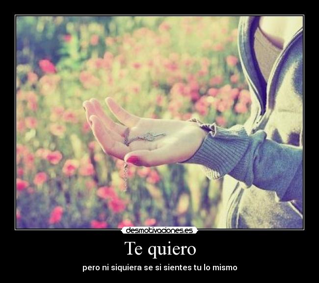 Te quiero -