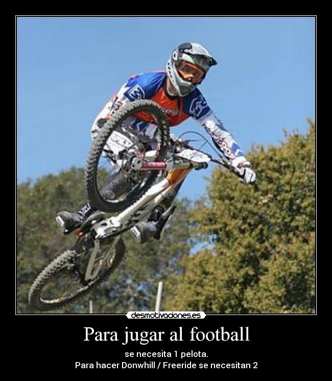 Para jugar al football - 