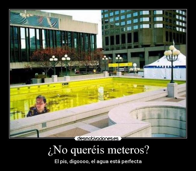 ¿No queréis meteros? - 