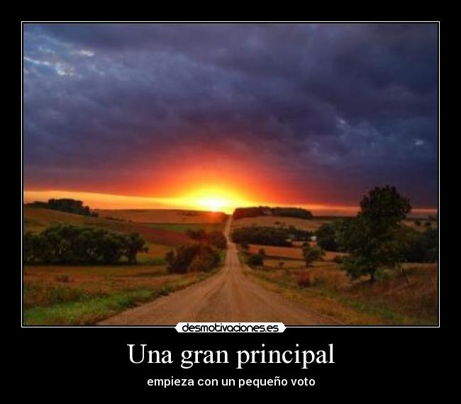 Una gran principal - 