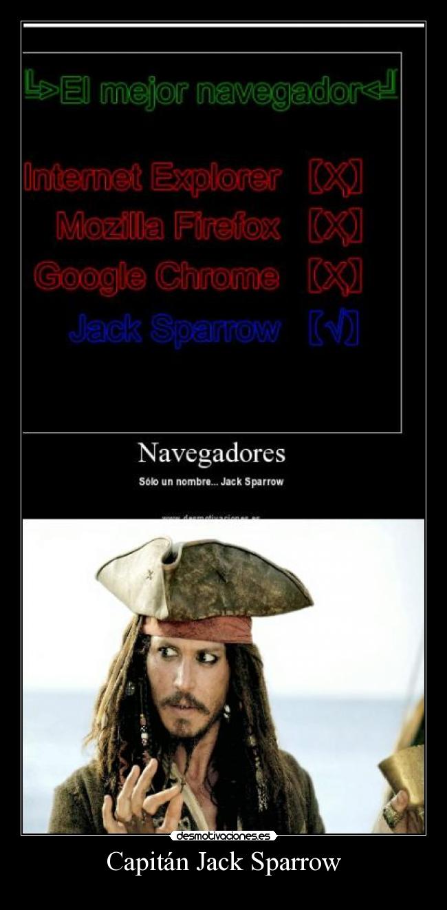 Capitán Jack Sparrow - 