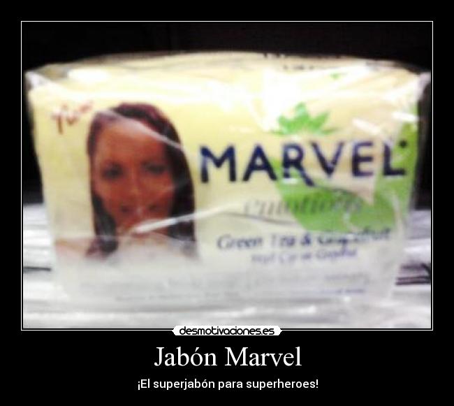 Jabón Marvel - 