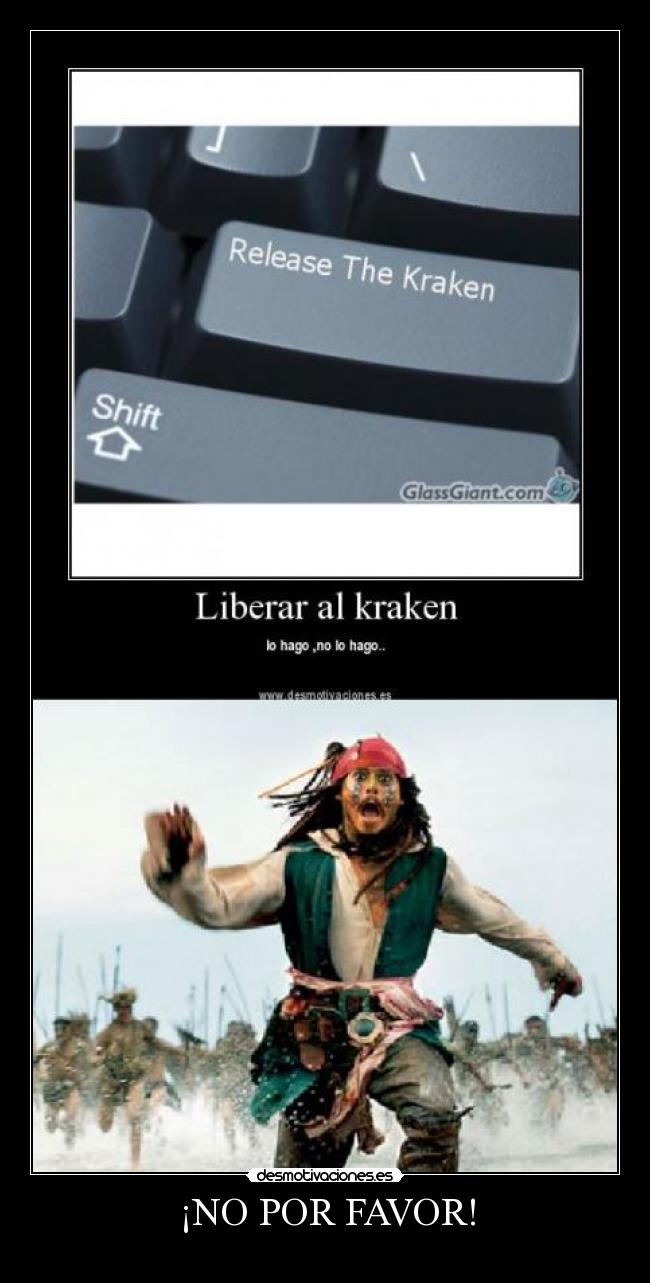¡NO POR FAVOR! -
