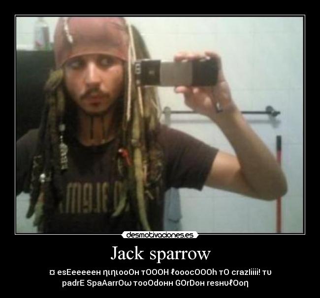 Jack sparrow - 