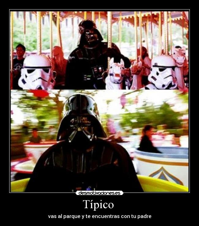 Típico - vas al parque y te encuentras con tu padre