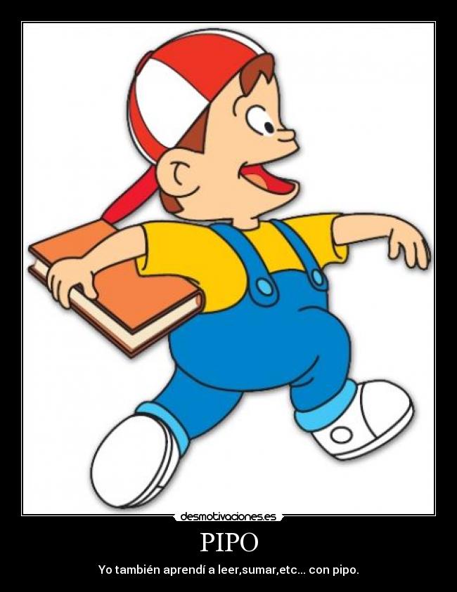 carteles tambien aprendi leersumaretc con pipo desmotivaciones