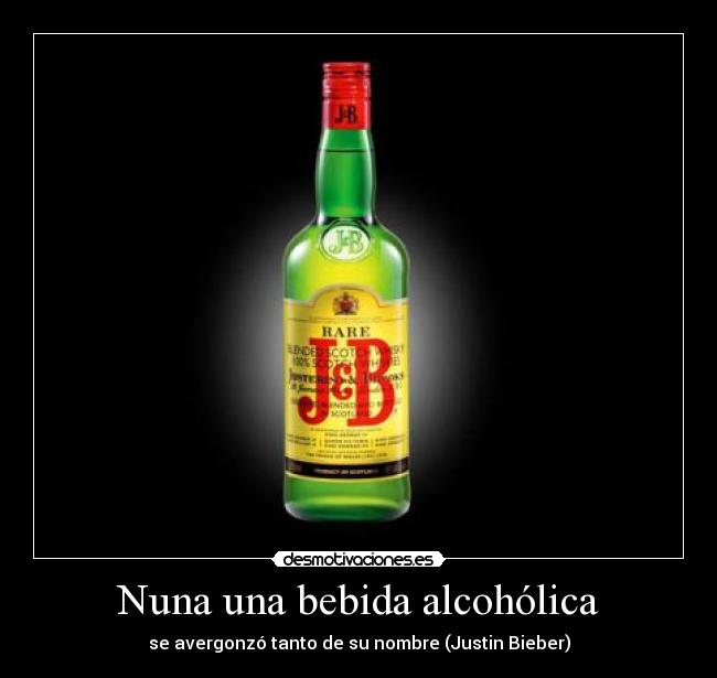 Nuna una bebida alcohólica -