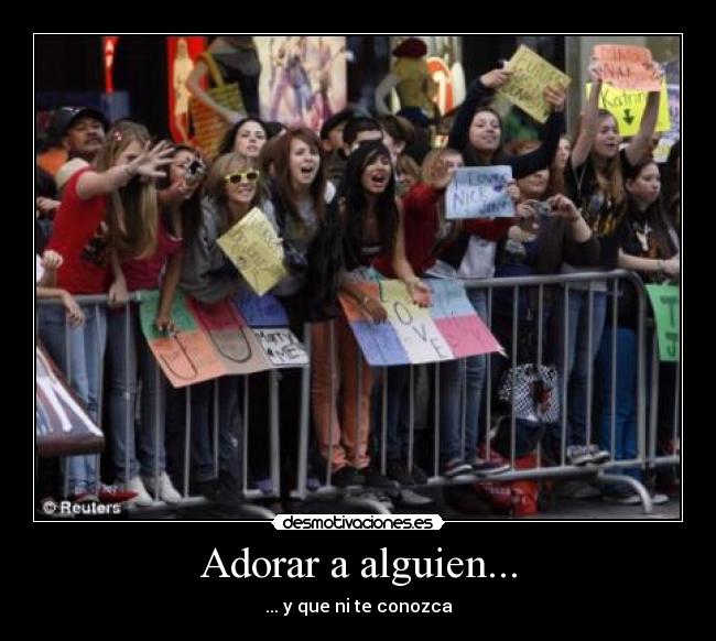 Adorar a alguien... - 