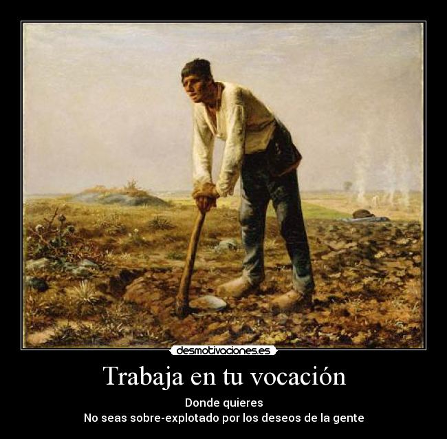 Trabaja en tu vocación - 