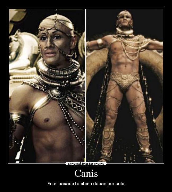 Canis - En el pasado tambien daban por culo.