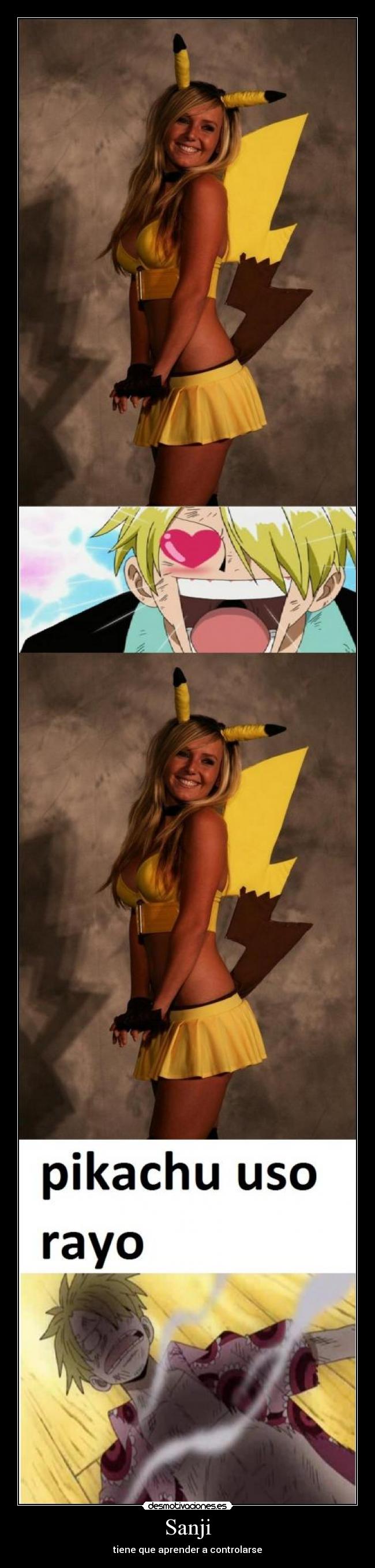 Sanji - tiene que aprender a controlarse