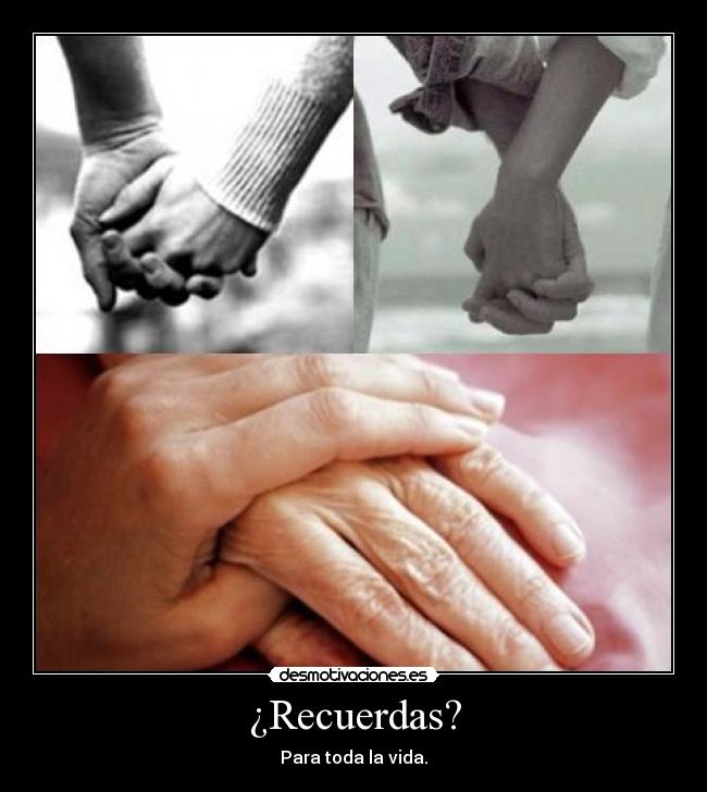 ¿Recuerdas? -