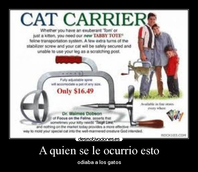 A quien se le ocurrio esto - 