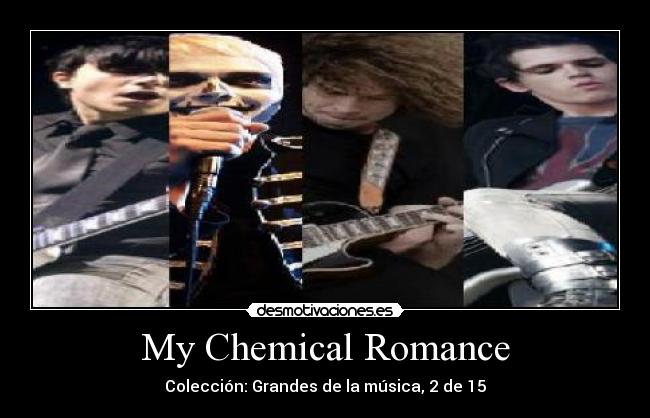 carteles chemical romance desmotivaciones