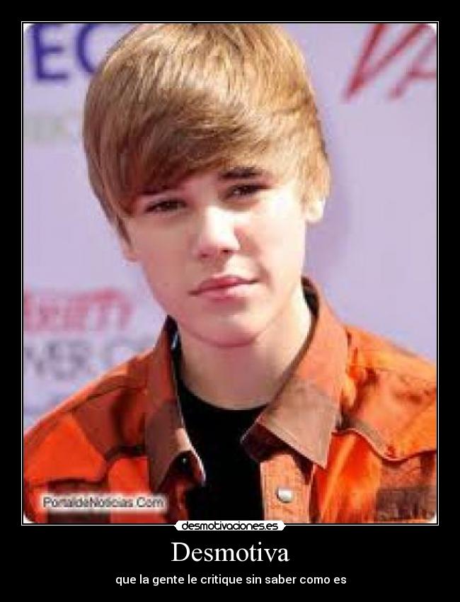 carteles justin bieber desmotivaciones