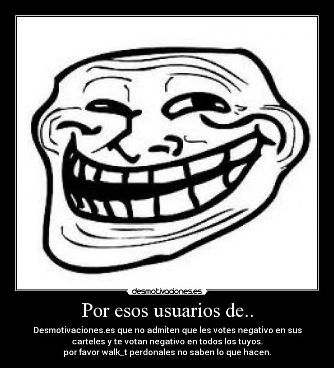 carteles trollface desmotivaciones