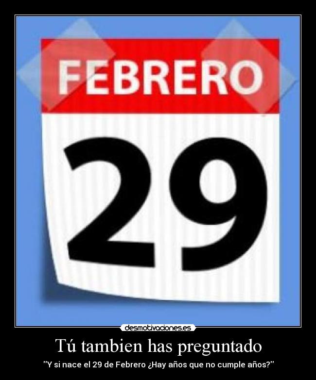 Tú tambien has preguntado -