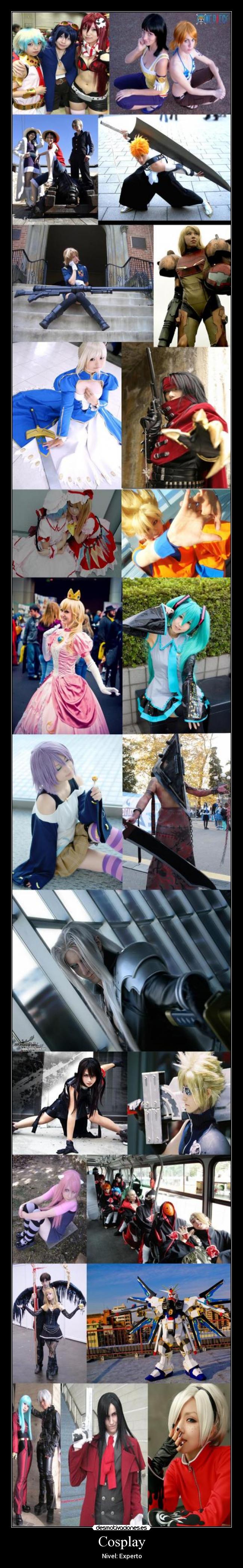 Cosplay - Nivel: Experto