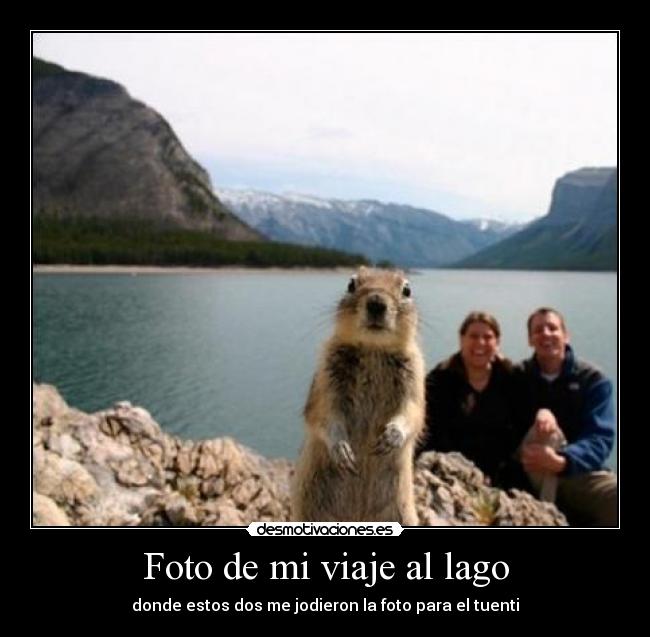 Foto de mi viaje al lago -
