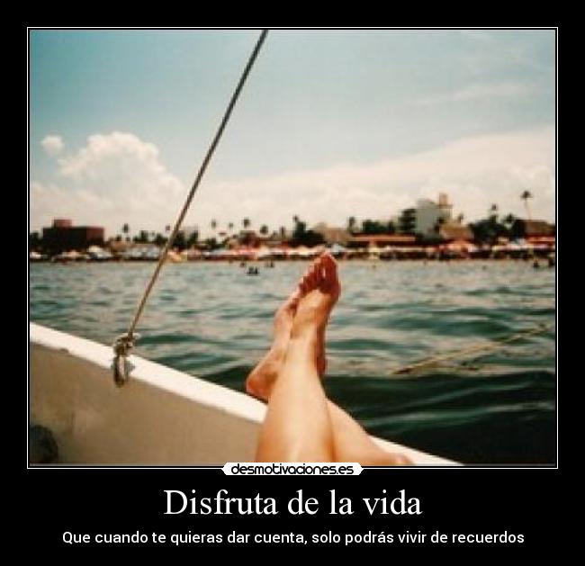 Disfruta de la vida - 