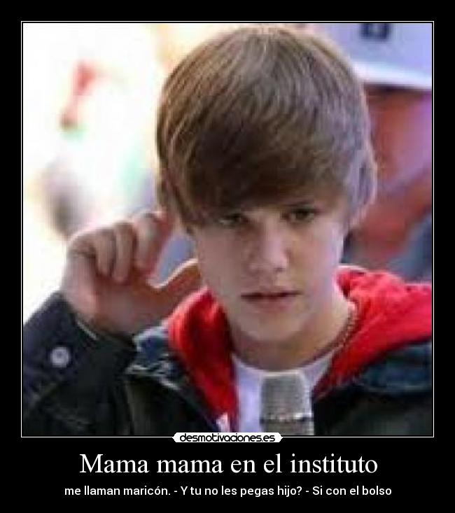 Mama mama en el instituto -